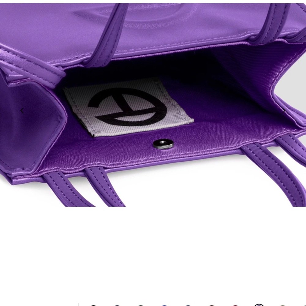 Telfar Grape Mini Bag - New with tags - Picture 4 of 6